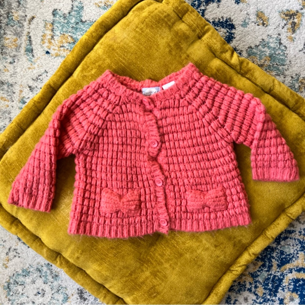 *Moving Sale* ZARA Baby Girl Knitwear Toddler / Little Girls Knit Cardigan